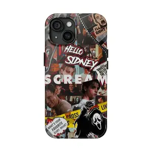 Scream Billy Loomis Phone Case, Horror Movie Aesthetic, Ghostface Villain Fan Art, Spooky Slasher Film Cover Phone Case For iPhone 11 12 13 14 15 16/ Pro/ Pro Max Tough Case