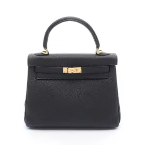 Pre-owned HERMÈS Calfskin Shoulder Bags Hermes Kelly25 Togo