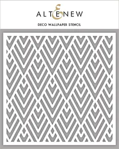 Deco Wallpaper Stencil