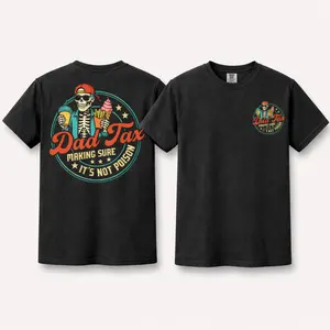 Comfort Colors Dad Tax Shirt, Funny Dad Graphic Tee, Making Sure It’s Not Poison Shirt, Father’s Day Gift for Dad, Husband, Neww Dad Tee