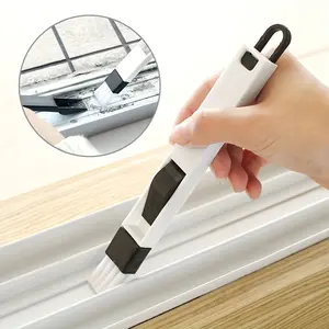 Window Track Cleaning Brush - Detachable Handheld Tool for Removing Dust, Dirt, and Debris from Tight Household Gaps