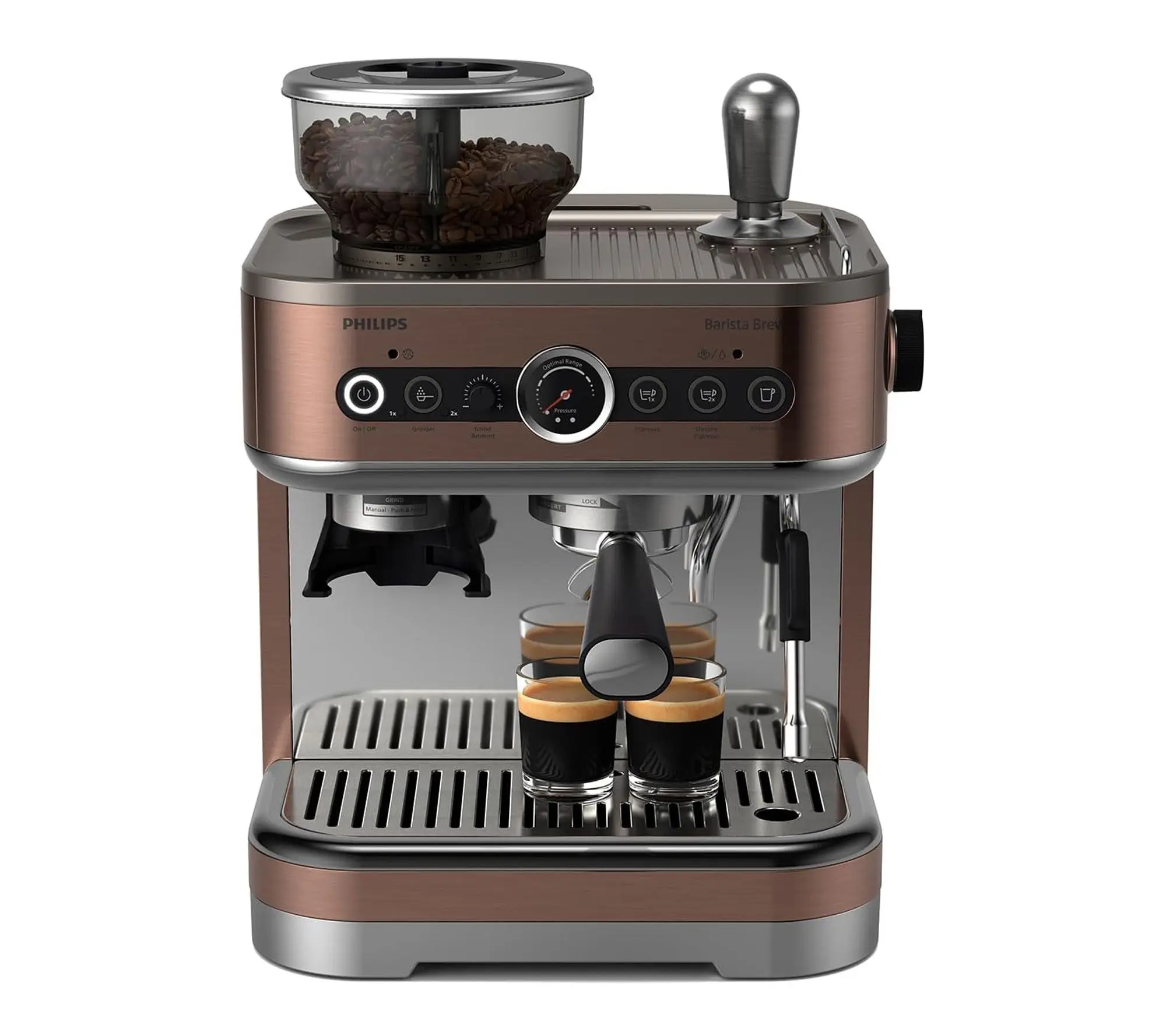 Philips Barista Brew Semi Automatic Espresso Machine Philips Barista Brew Semi Automatic Espresso Machine