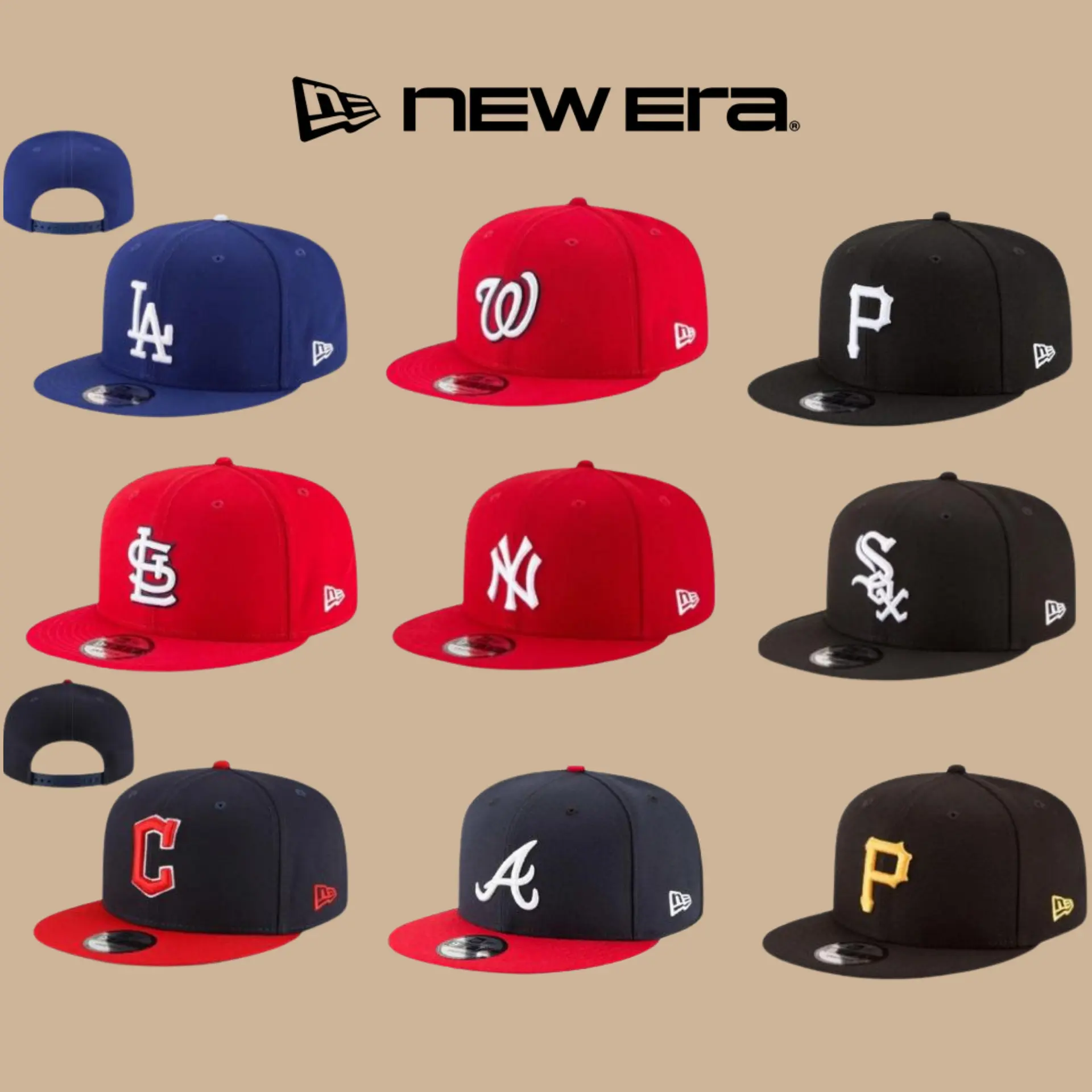 New Era MLB LA Dodgers NY Yankees Snapback Cap – 9FORTY 59FIFTY Baseball Hat for Men Women, Adjustable Fitted Design, Curved Brim, Embroidered Team Logo, Premium Unisex Streetwear, Casual Urban Fashion, Outdoor Sports Fan Gear USA