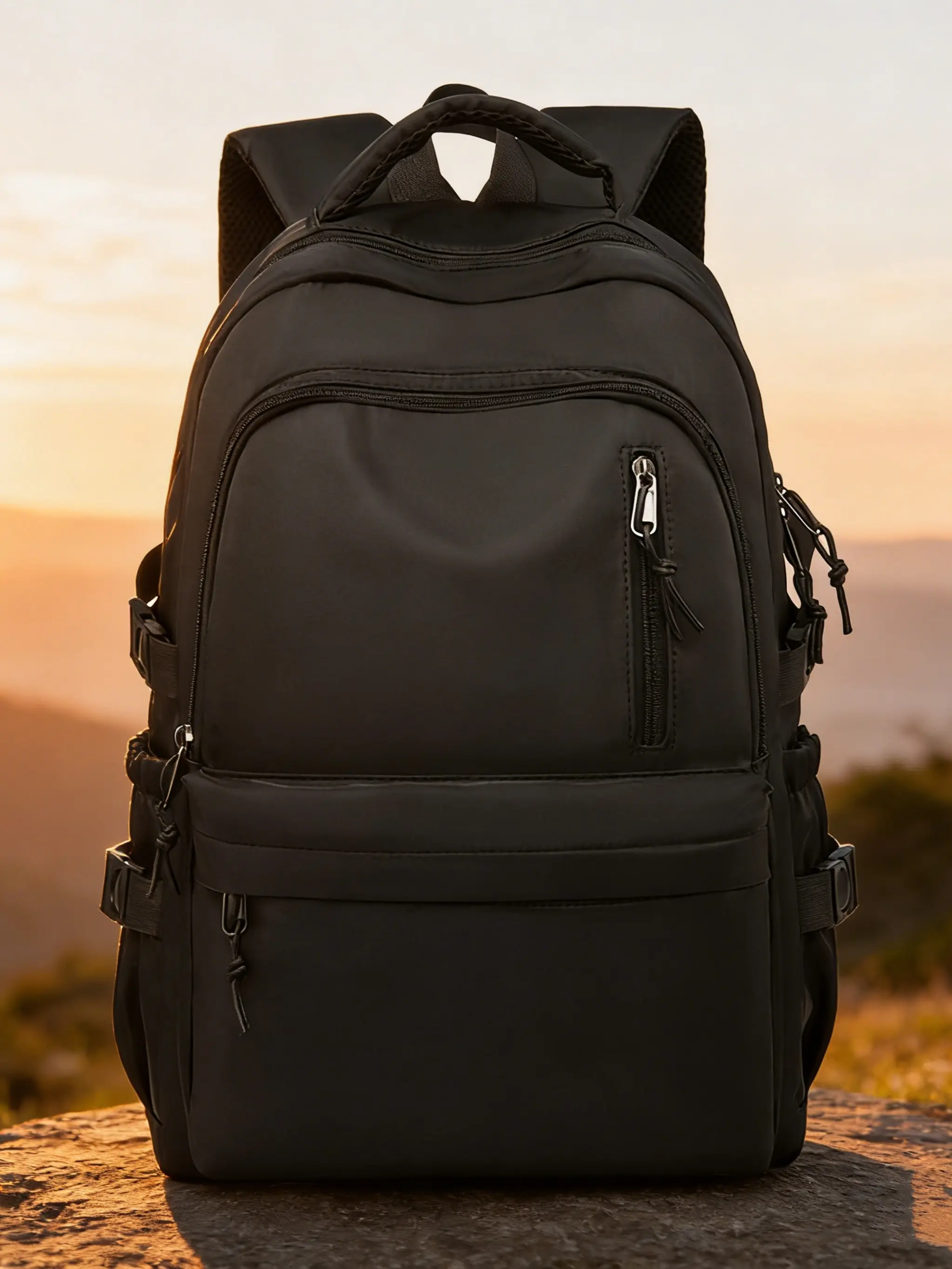 New Simple Casual Everyday Backpack, Travel Backpacks, Large Capacity Travel Bag, Unisex Commuter Laptop Bag, College Student Bookbag, Stylish and Functional