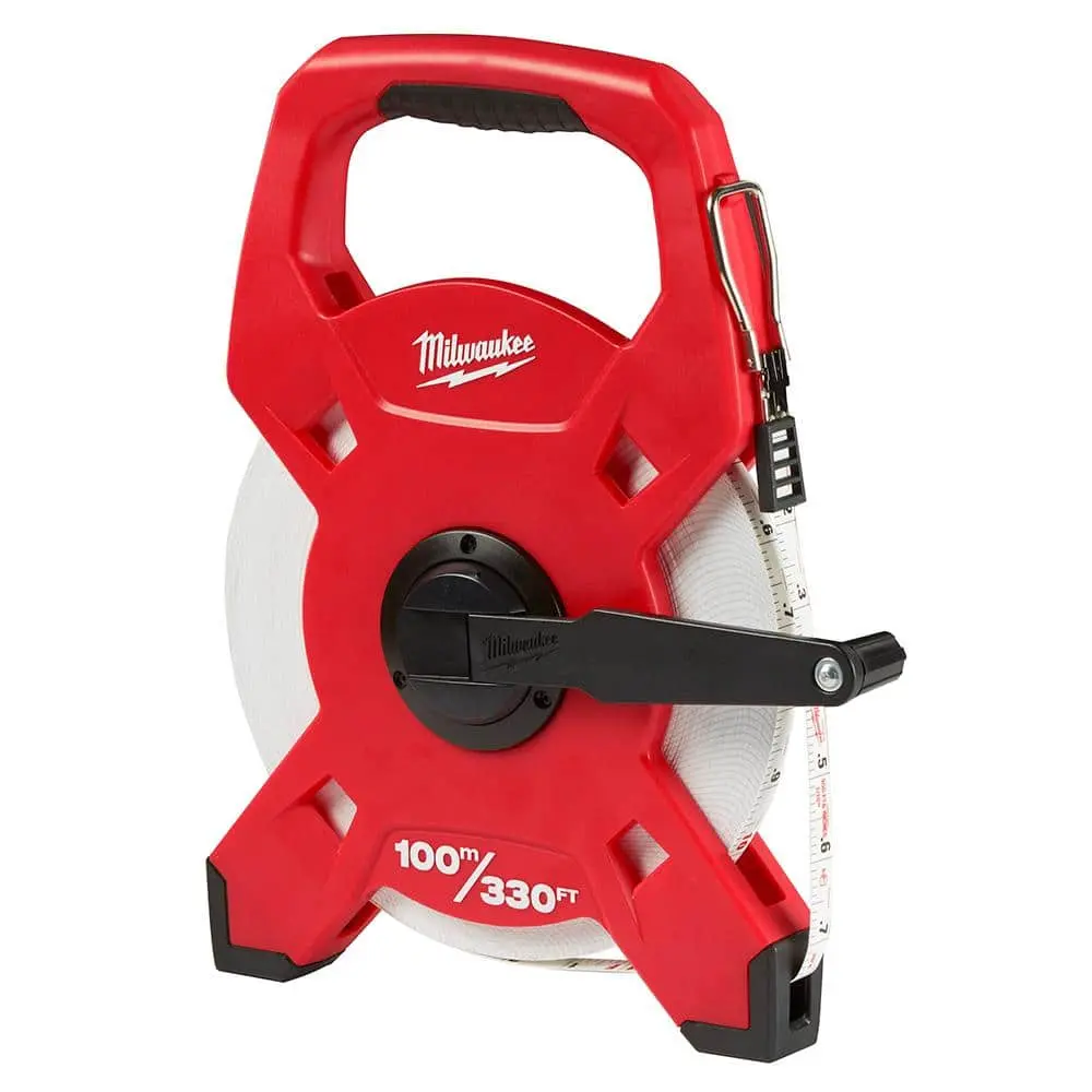 100 m./330 ft. Fiberglass Open Reel Long Tape 100 m./330 ft. Fiberglass Open Reel Long Tape