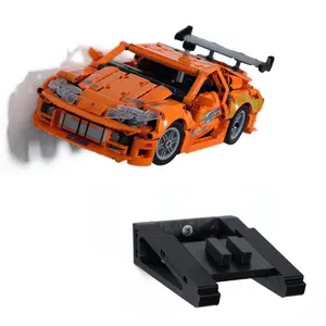 Wall Mount for Lego Technic Toyota Supra MK4 42204 – Fast & Furious Display Bracket, Sleek Wall-Mounted Showcase for Collectors