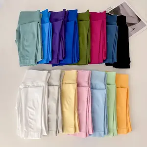 Impact Leggings With Logo Seamless Gym Clothing Women Push Up Leggings Low Waistband Fitness Sports Scrunch Bum Leggings Tights