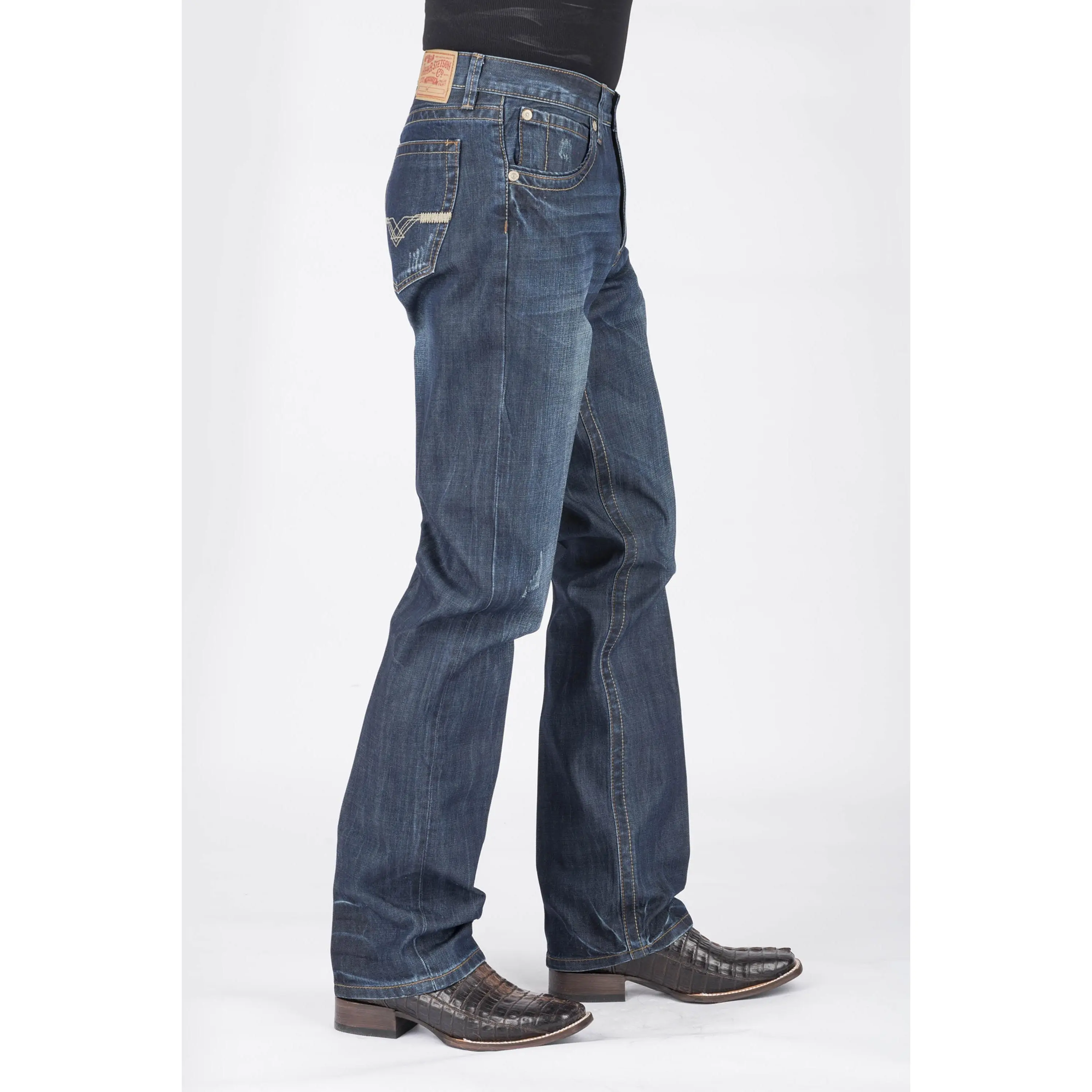 Men's Stetson 1312 Dark Wash Jean