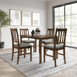 Favorer 5 Pieces Denton Dining Set