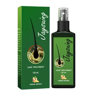 Ginger Hair Growth Spray for Thicker Hair - Panthenol & Glycerin Scalp Nourishing Serum, Anti Hair Loss Treatment, Hair Regrowth & Root Repair Spray for Men & Women, 120ml