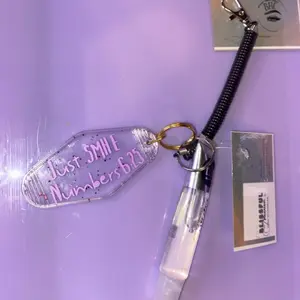 Lip gloss keychains