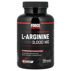 Force Factor L-Arginine, 150 Capsules