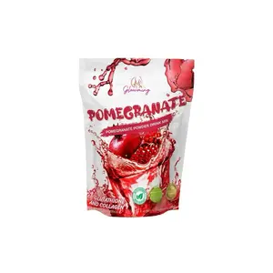 Cris Cosmetics Pomegranate Powder Juice Mix, 10 Sachets - Glutathione & Collagen