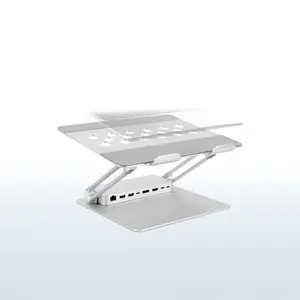 Aluminum Laptop Riser Docking Station