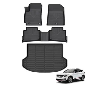 Depituu For Kia Seltos 2024 2025 2026 S/LX/EX/X-Line（Not SX) Floor Mats & Cargo Liners, All Weather Floor Mats,Waterproof Anti-slip Durable Floor Mats Car Accessories Autos Protector Automotive,auto accessories,car essentials