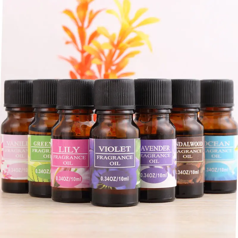 Aromatherapy Essential Oil - Cherry, Lemon, Osmanthus, Sandalwood, Violet Scents for Health & Alternative Medication Use