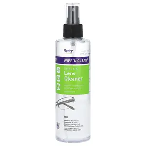 Flents Wipe 'N Clear, Eyeglass Lens Cleaner, 8 fl oz (236.6 ml)