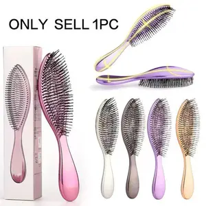 1 PCS Curly Hair Brush, Detangling Hair Brush,for Combing and Shaping Men's and Women's Curls to Reduce Pulling