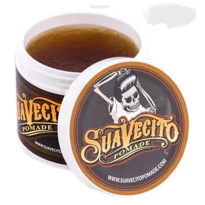 Suavecito Pomade Original 4oz for All-Day Hold, Long-lasting Shine, Ideal for Hair Styling Gel Haircare
