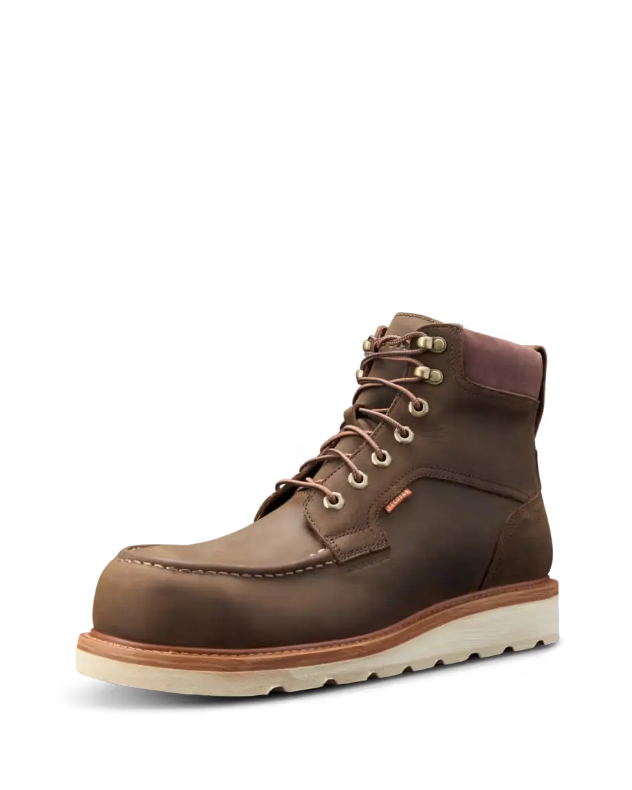 Tecovas Men's LongHaul Waterproof Moc Composite Toe Work Boot