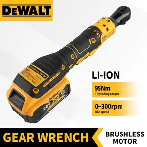 DEWALT 18V Brushless Cordless 1/2 in Right Angle Ratchet Wrench, Power Tool with Ratchet Mechanism, Variable Speed, and Cordless Operation