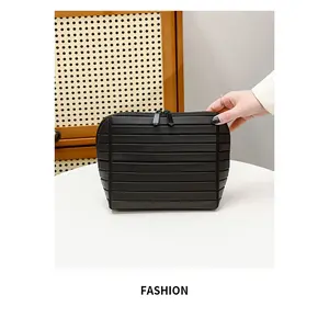 New Large Capacity Makeup Bag, Portable Skincare Cosmetic Organizer, Cosmetics Organizer, Travel Toiletry Bag, Travel Cosmetic Bags, Divided Storage, Ideal for Outdoors