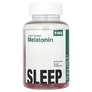 T-RQ Adult Gummy, Melatonin, Sleep, Strawberry , 60 Gummies