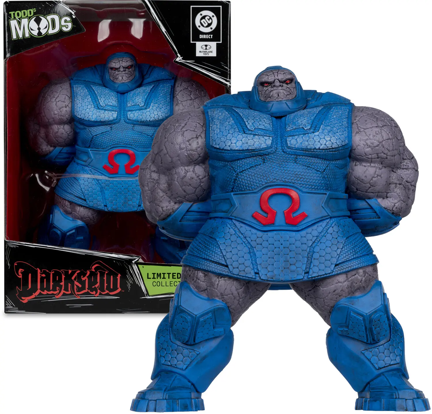 McFarlane Toys - DC Direct - Todd's Mods Darkseid Limited Edition Collector Vinyl Statue, Collectible Figures for Adult Collectibles