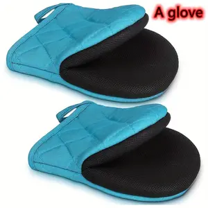 1pc - Multi-Layer Silicone Kitchen Oven Mitts for Cooking And Baking - Non-Slip Gloves - Perfect for Graduation, Juneteenth, Labor Day, Grandparents Day, Earth Day Celebrations Kitchenware