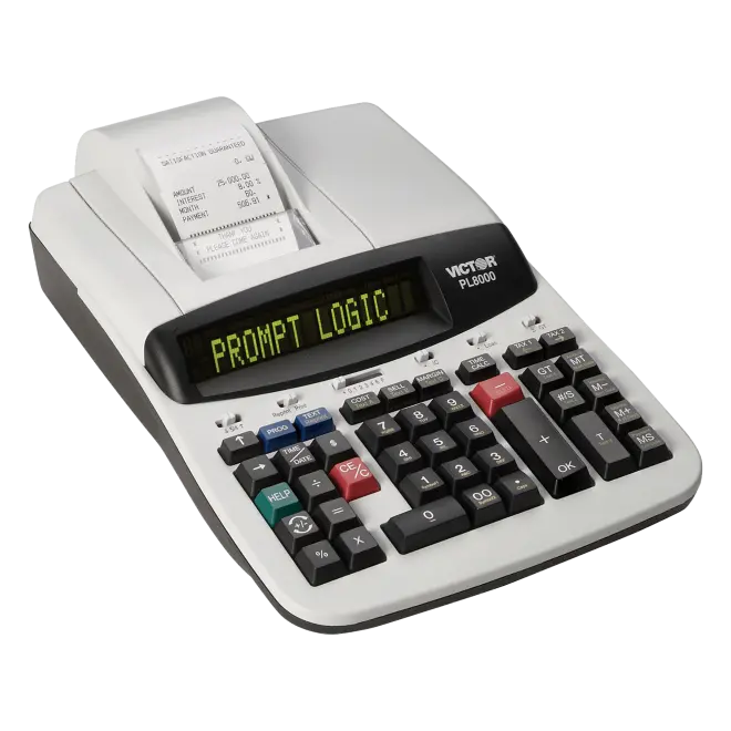 VICTOR® 14-Digit Heavy-Duty Commercial Printing Calculator with Prompt Logic®