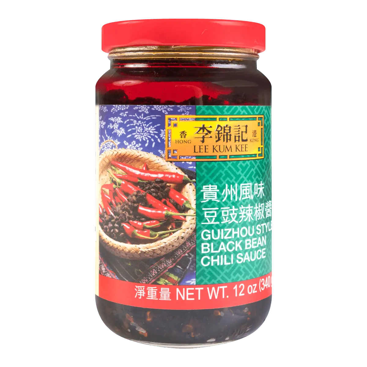 Lee Kum Kee Guizhou Style Fermented Chili Bean Sauce, 340g - Authentic Hong Kong Flavor, Spicy & Savory Umami Condiment for Stir-fry, Noodles, Dips