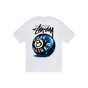 Stussy Born X Raised 8 Ball Tee White (men) by StockX