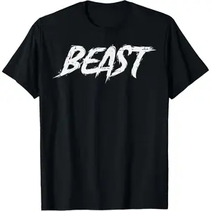 Workout Beast Gym Bodybuilding Training Fitness Men Women T-Shirt,Made in USA
