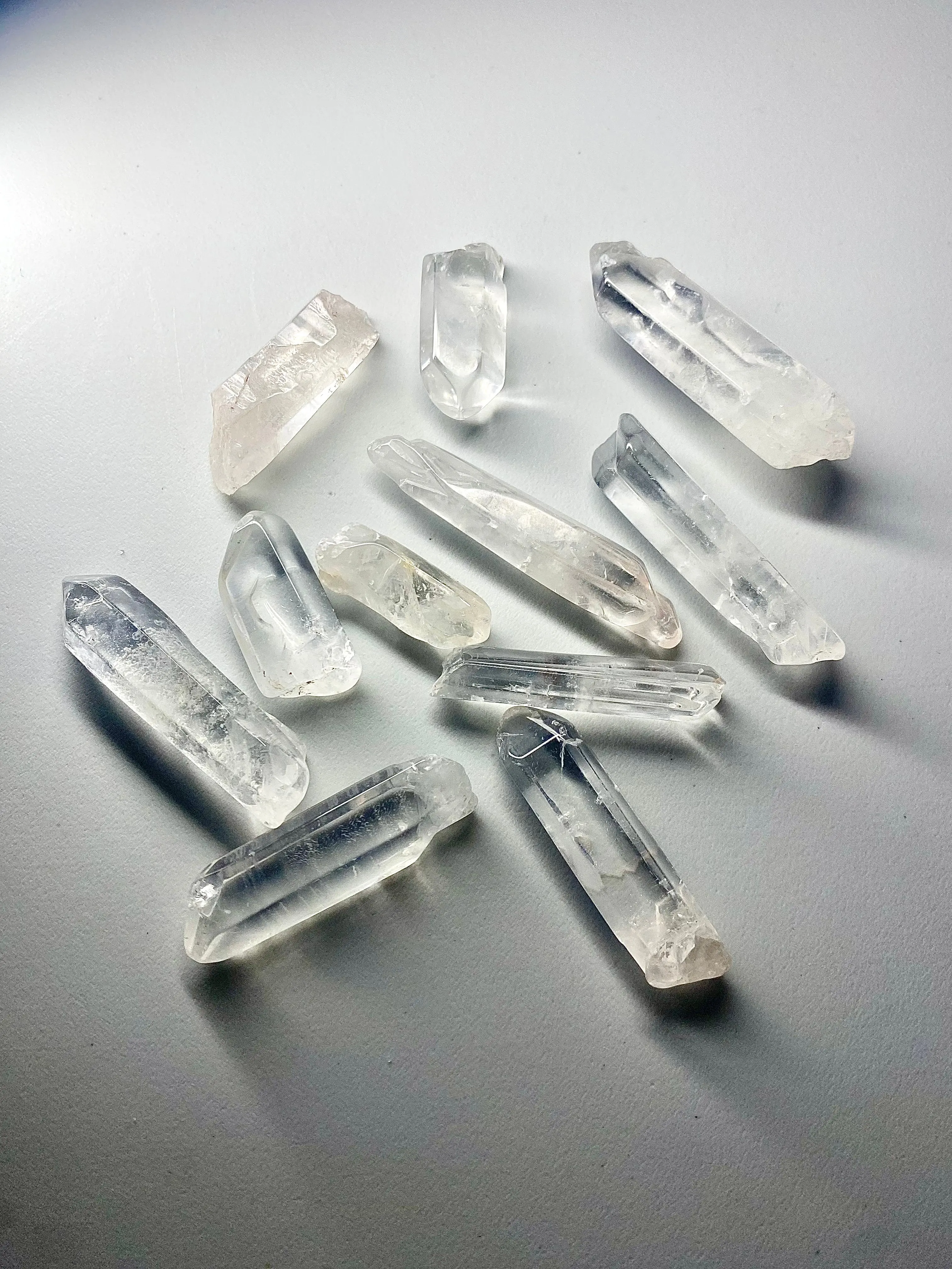 Clear Crystal Quartz Points