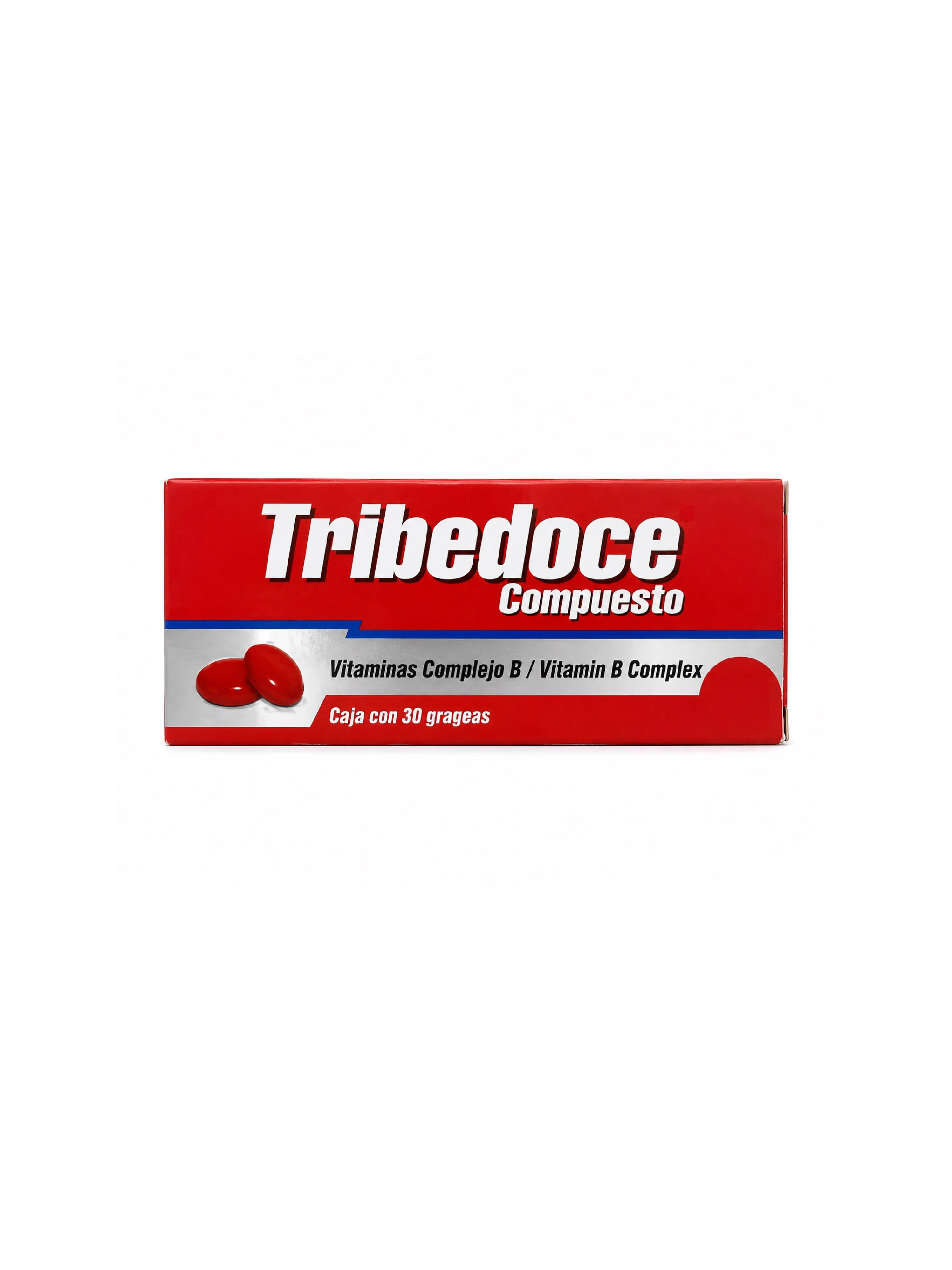Tribedce Compuesto - 30 Tabletas Original de Mexico - Vitamin B Complex Formula for Daily Wellness and Support - Vitamin B1, B6, B12 - 30 Tablets