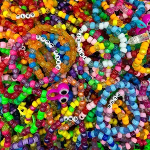 10 random Kandi bracelet singles