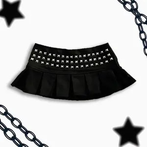 Women's clothing Gothic nail mini skirt Harajuku sexy ultra short rivet pleated skirt spicy girl skirt