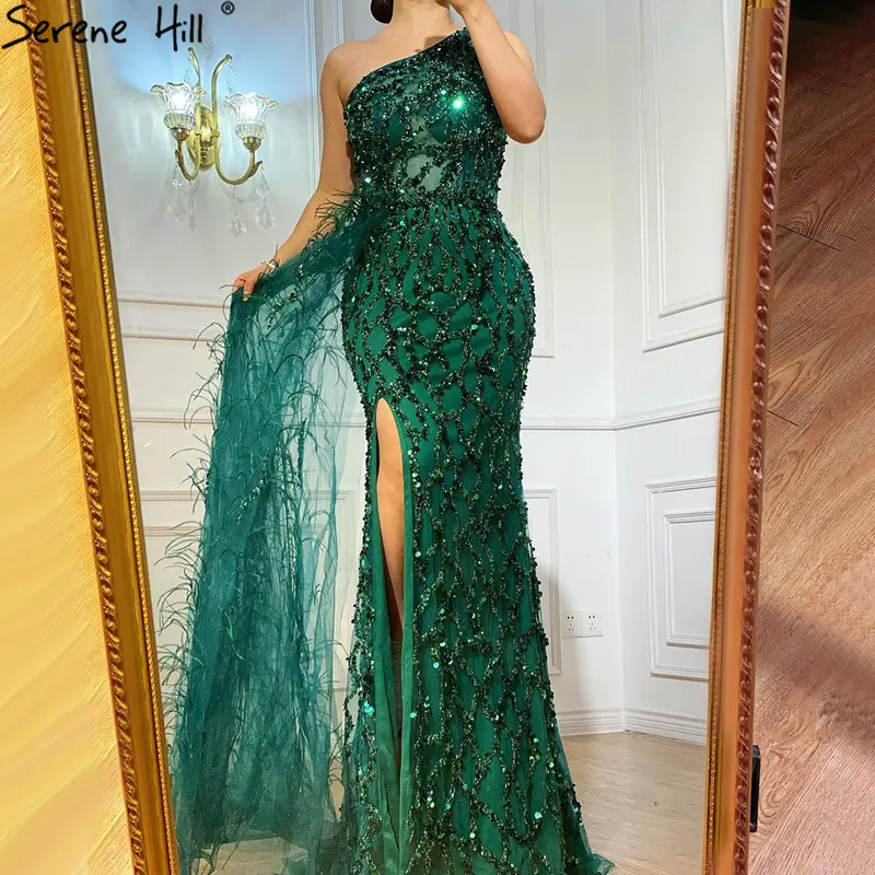 green emerald velvet dress Joan Chen 2025 Oscars Green Chiffon Off-Shoulder Gown