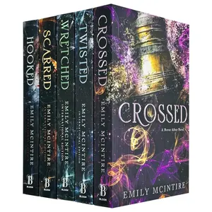 Foblit ltd Never After Series Books 1-5 Collection Set by Emily McIntire - Paperback