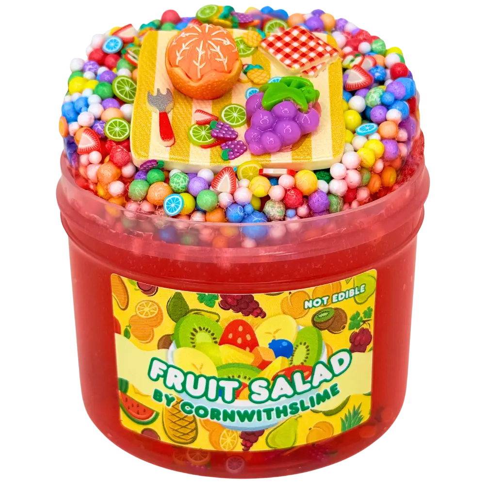 Fruit Salad 8oz Slime Floam Texture Scented Fruit Salad
