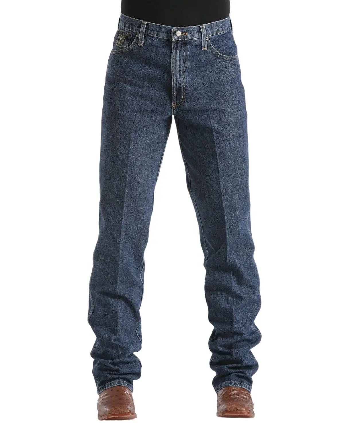 Cinch Men's Green Label Dark Wash Relaxed Denim Jeans - Mb90530002