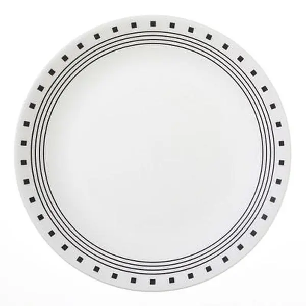 Corelle® City Block 10.25" Dinner Plate