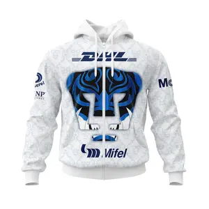 Liga MX Pumas UNAM Y La Lucha Libre V0222 Hoodie Zip