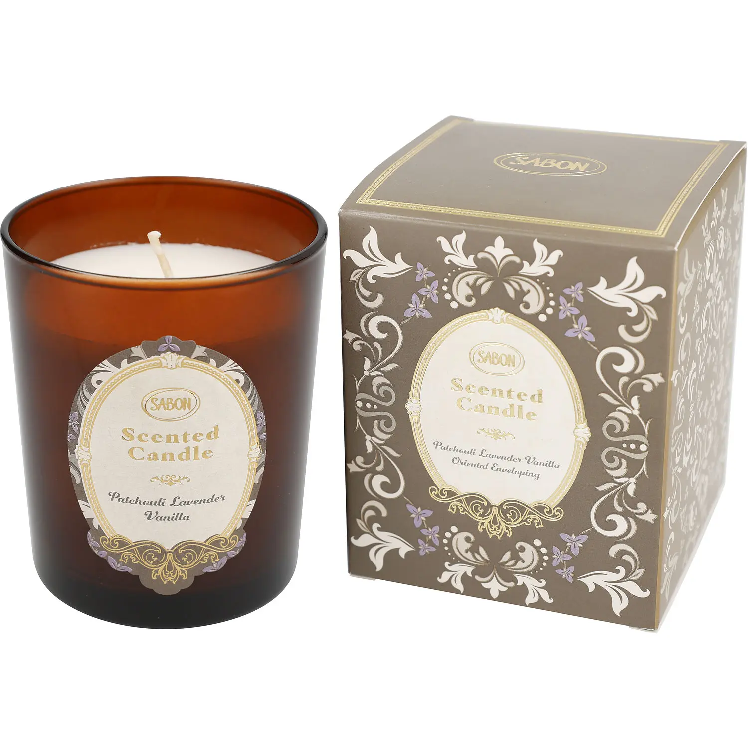 Sabon Patchouli Lavender Vanilla By Sabon Scented Candle For Unisex
