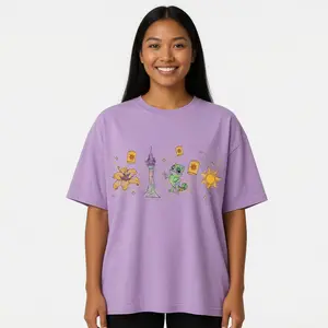 Pascal Tower Minimalist Shirt Tangled Rapunzel Princess Tee Magic Kingdom Family Vacation T-Shirt
