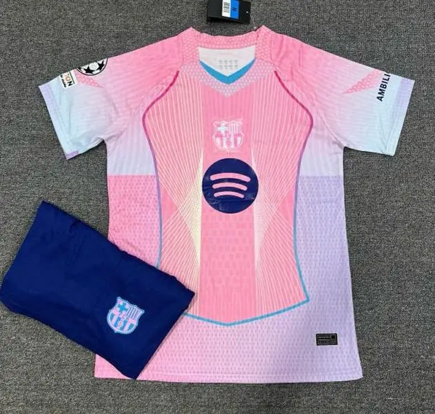 L@mịne Y@M@L #10 Away Soccer Jersey 25/26, Short Sleeve Football Shirt for Men and Women, Fan Edition Kit