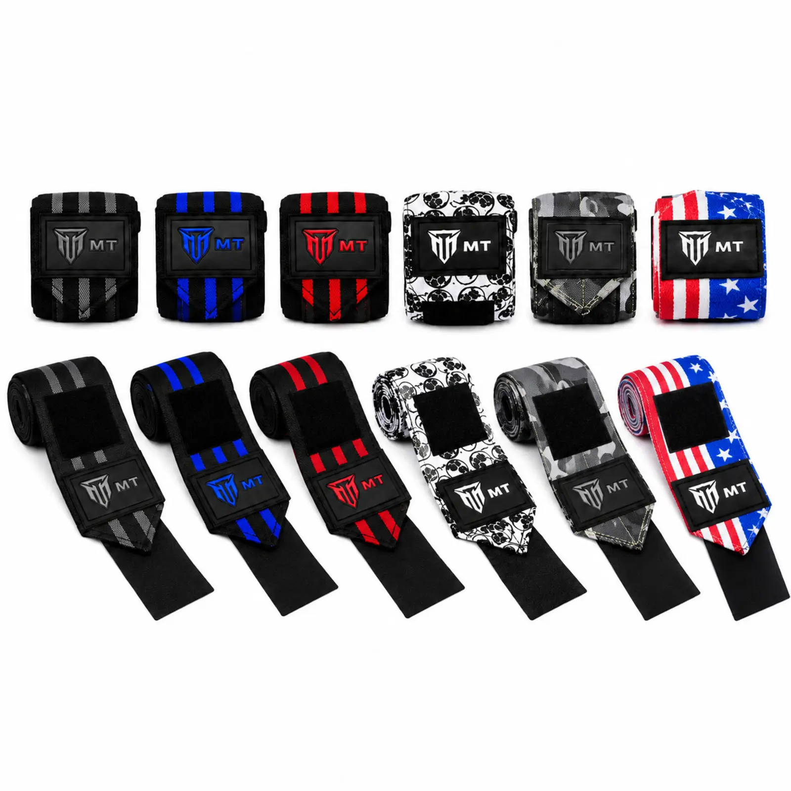 MT Ultimate Beast Wrist Wraps for Weight Lifting, Power Lifting and Bodybuilding adjustable wrist support Professional Gym Gym Accessories