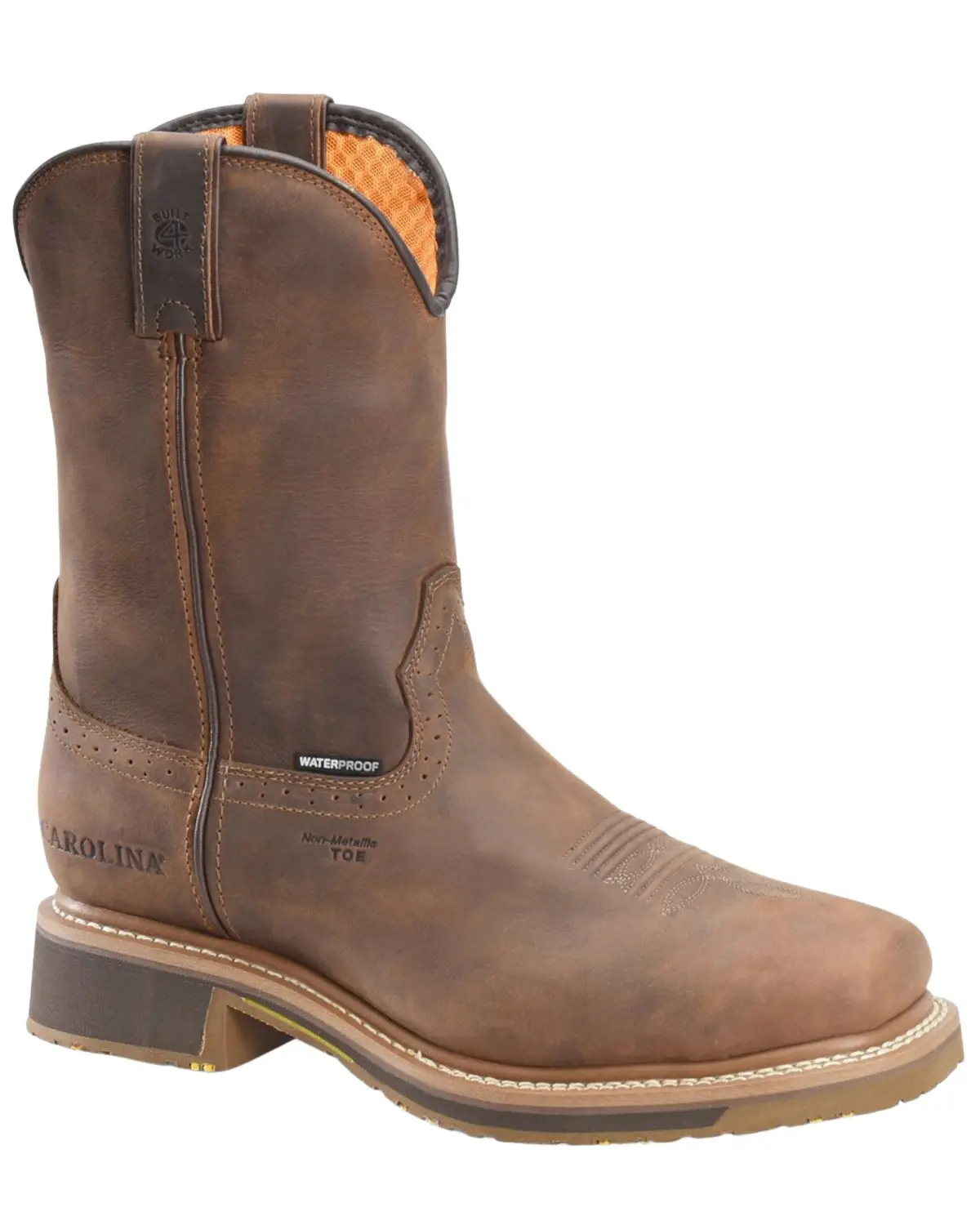 Carolina Men's Men'S Anchor Waterproof Western Work Boot Composite Toe - Ca8536