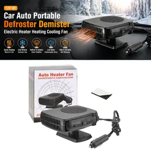 12V DC Car Defroster & Demister – Portable Electric Heater Fan for Auto Windshield, Fast Heating & Cooling, Compact for Vehicles