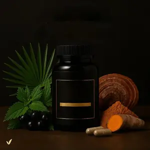 [Men's Exclusive] Nutritional Sports Capsules featuring selected natural herbal ingredients — 60 capsules per bottle; a health-conscious formula suitable for long-term use.